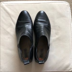 Michael Kors leather booties